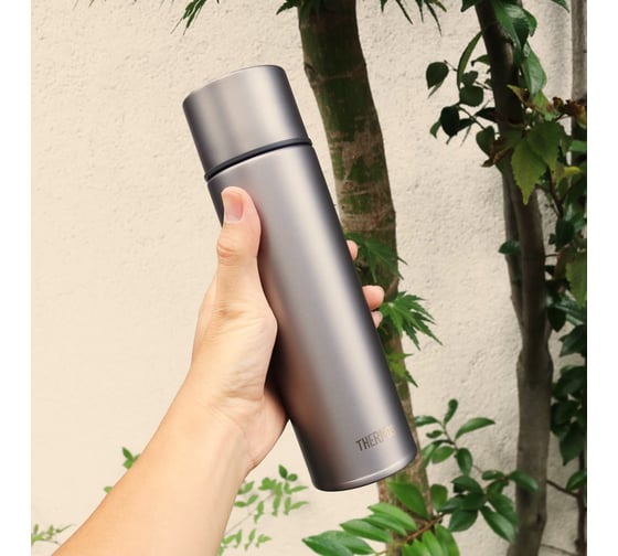 Термос из титана THERMOS FJN-500 TGY 0.5 л, серый 562999