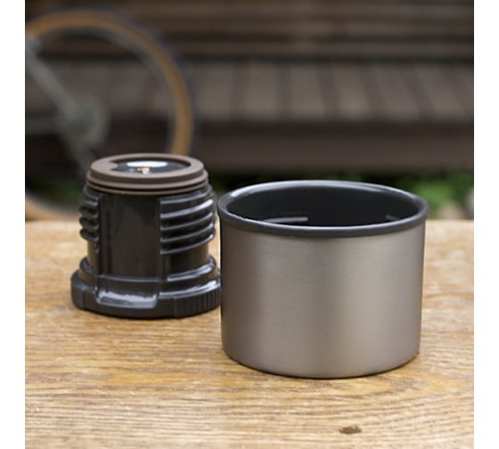 Термос из титана THERMOS FJN-500 TGY 0.5 л, серый 562999