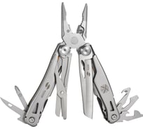 Мультитул Stinger 105 мм, 14 функций, сталь/АБС-пластик, оранжевый, в комплекте нейлоновый чехол MT-GHK8P