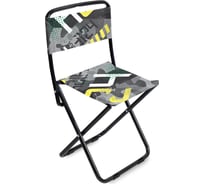 Стул складной походный Nika ПС1 ПС1/КЗ коллаж зеленый