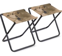 Набор стульев Nika НПС НПС/К камуфляж коричневый