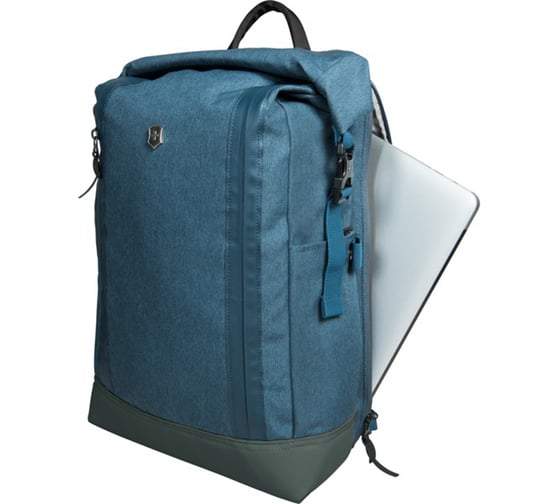 Рюкзак Victorinox Altmont Classic Rolltop Laptop 15'', синий, 29x15x44 см, 20 л 602147