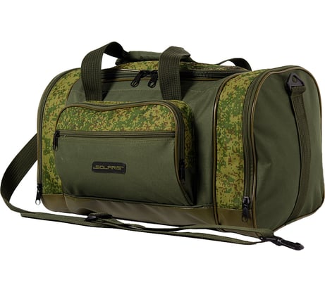 Дорожная сумка с тентовым дном SOLARIS 36 л, Пиксель/олива S5114