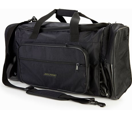 Дорожная сумка с тентовым дном SOLARIS 52 л, Чёрная S5109