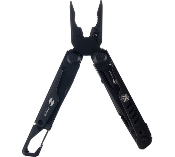Мультитул Stinger 14 функций 115 мм, сталь, черный, в комплекте нейлоновый чехол MT-GHK9-H
