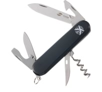 Нож перочинный Stinger 90 мм, 11 функций, материал рукояти: АБС-пластик, черный FK-K5006NH-11F