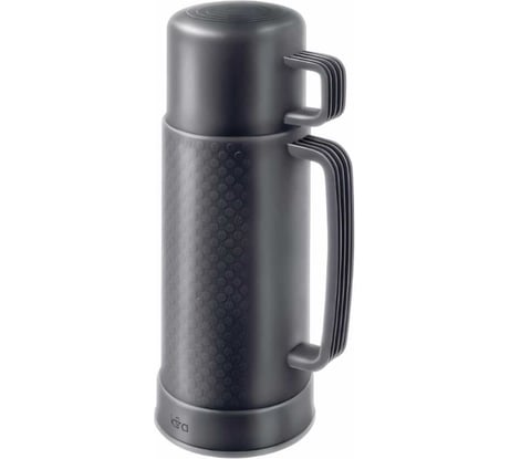 Термос Lara 1000 мл, стеклянная колба, долгое сохранение, кружка LR04-82