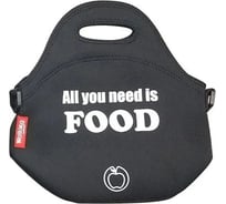 Сумка для ланча Bergner неопрен, 30x29x17 см, черная BG-36592-BK