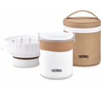 Термос для еды с чехлом и емкостью THERMOS JBS-360 0.36 литра, белый 135223