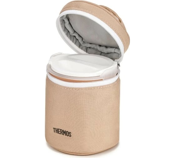 Термос для еды с чехлом и емкостью THERMOS JBS-360 0.36 литра, белый 135223