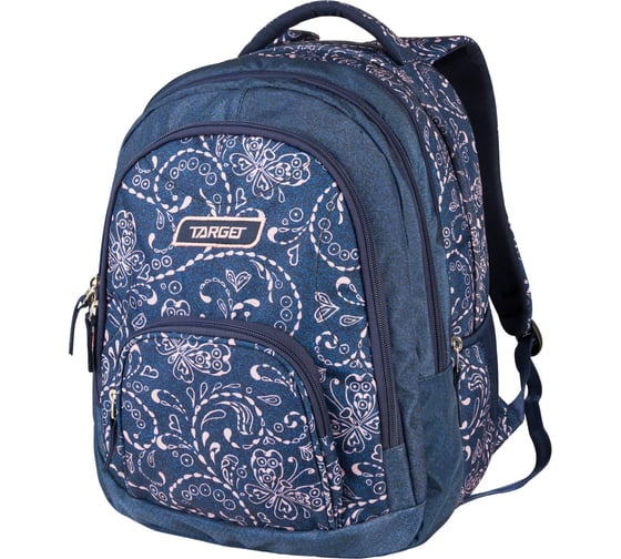 Рюкзак TARGET 2 в 1 Jeans butterfly 26302