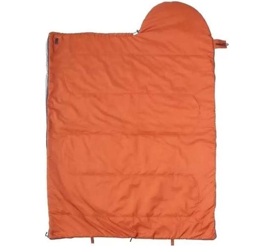 Спальный мешок Helios TORO Wide 200 г/кв.м, 220x90 см, правый, стратекс, оранжевый (T-HS-SB-TW-200R) 00000311005