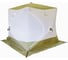 Палатка зимняя Следопыт куб 2.1x2.1 м, Oxford 210D PU 1000, S по полу 4.4 кв.м, оливковый/белый PF-TW-27 1