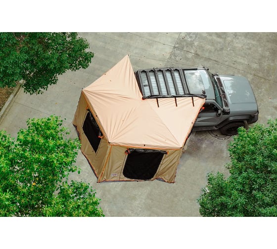 Стенки к автомобильной веерной маркизе (тамбур) РИФ 2x2 м, правые RIFANF062020602W 1
