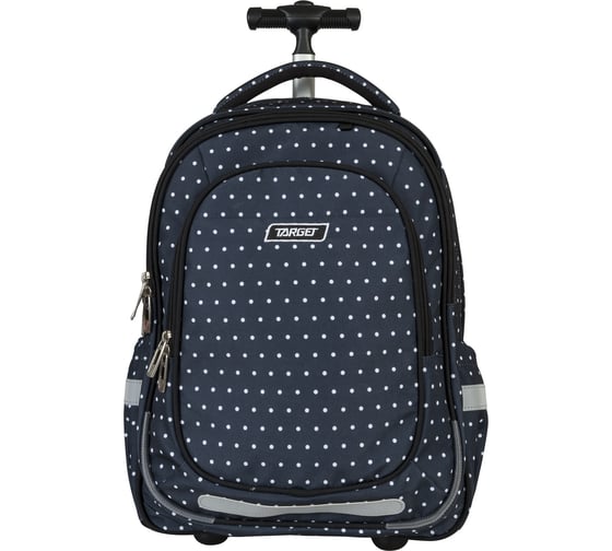Рюкзак-тележка TARGET Dots черный 21949