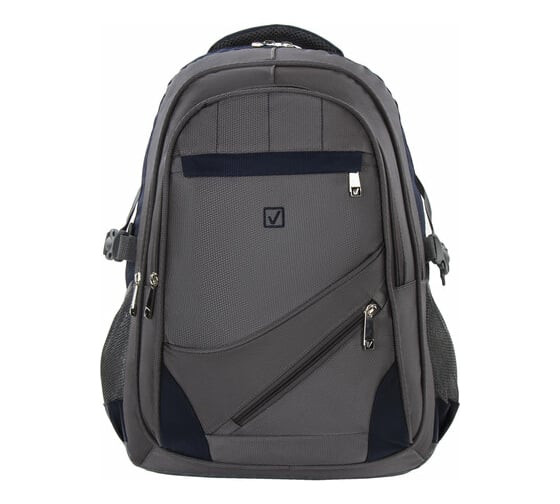 Рюкзак BRAUBERG MainStream 1, размер 45х32х19 см, серо-синий, 224445 1