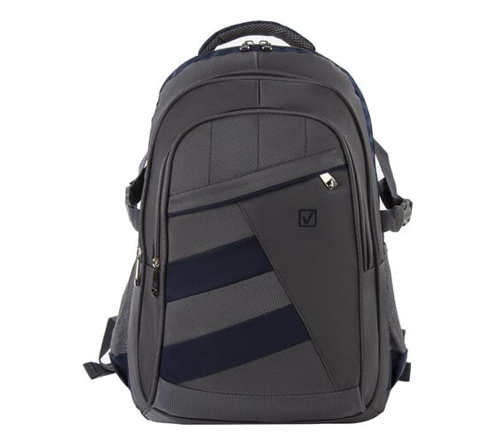 Рюкзак BRAUBERG MainStream 2 размер 45х32х19 см, серо-синий, 224446
