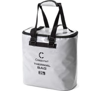 Сумка изотермическая Следопыт Thermal Bag ПВХ, 25 л, 35x20x36 см, серый PF-BI-TB07