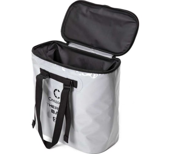 Сумка изотермическая Следопыт Thermal Bag ПВХ, 25 л, 35x20x36 см, серый PF-BI-TB07
