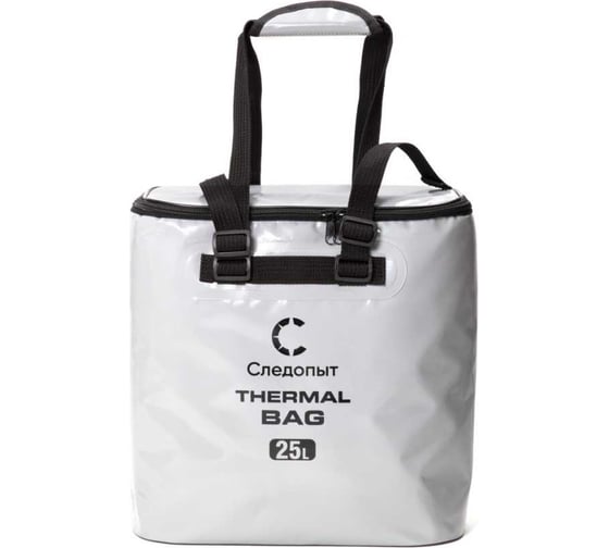 Сумка изотермическая Следопыт Thermal Bag ПВХ, 25 л, 35x20x36 см, серый PF-BI-TB07