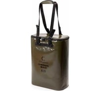 Сумка изотермическая Следопыт Thermal Bag ПВХ, 35 л, 48x20x36 см, хаки PF-BI-TB10