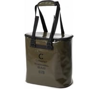 Сумка изотермическая Следопыт Thermal Bag ПВХ, 25 л, 35x20x36 см, хаки PF-BI-TB08