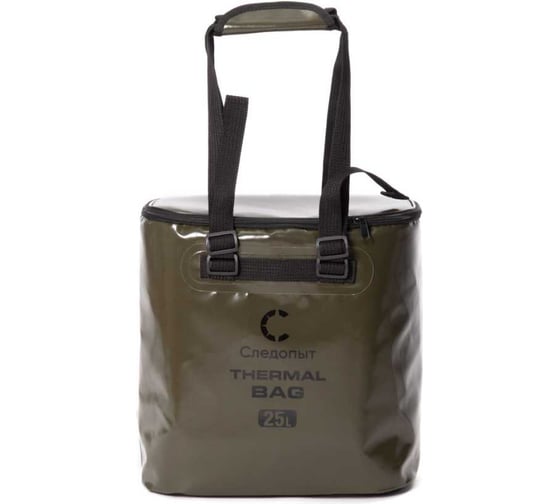Сумка изотермическая Следопыт Thermal Bag ПВХ, 25 л, 35x20x36 см, хаки PF-BI-TB08