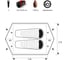 Палатка Trimm Extreme PIONEER-DSL, оранжевый 2 51537 3