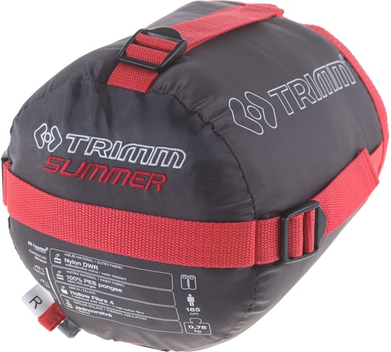 Спальный мешок Trimm Lite SUMMER, красный, 185 R 49300