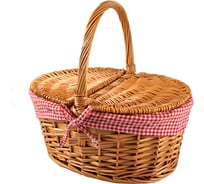 Корзина для пикника Русские подарки 40x31x19/34см 80341