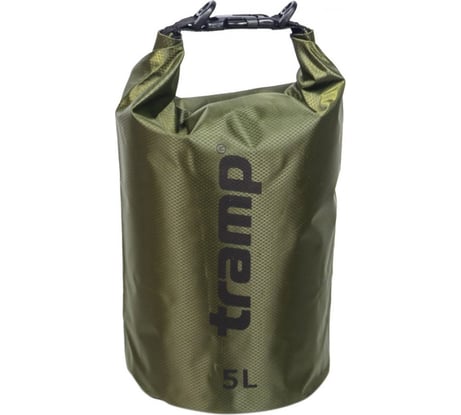 Гермомешок Tramp Diamond RipStop 5л, оливковый TRA-1101