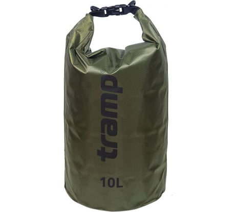Гермомешок Tramp Diamond RipStop 10л, оливковый TRA-111