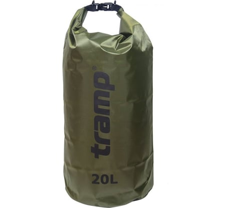 Гермомешок Tramp Diamond RipStop 20л, оливковый TRA-1131