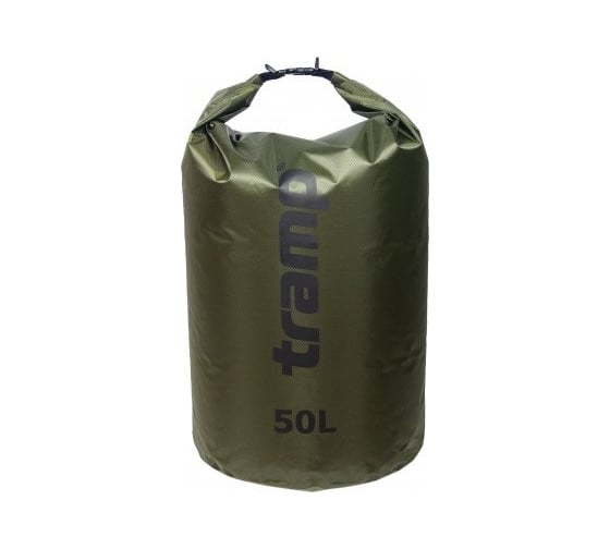 Гермомешок Tramp Diamond RipStop 50л, оливковый, 50л TRA-2081 1