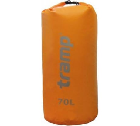 Гермомешок Tramp 70л, оранжевый, ПВХ TRA-069