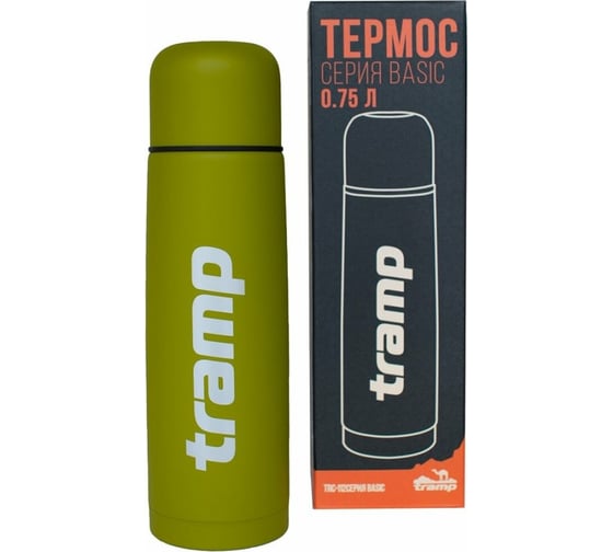 Термос Tramp Basic 0.75 л, оливковый TRC-1124