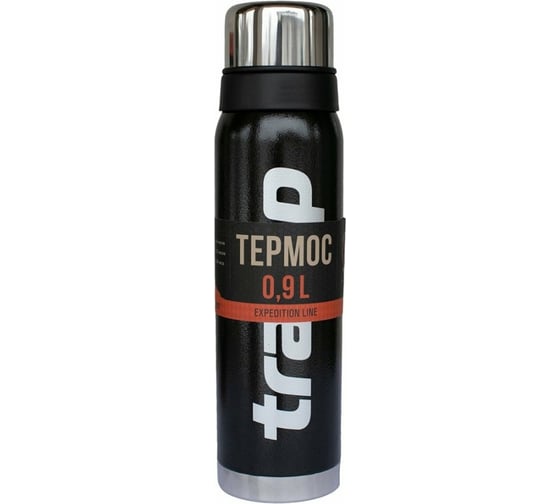 Термос Tramp 0.9 л, черный TRC-0272