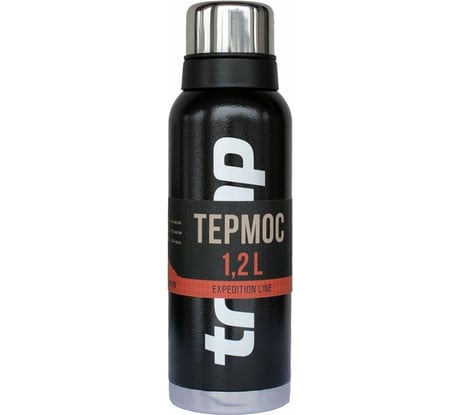 Термос Tramp 1.2 л, черный TRC-028