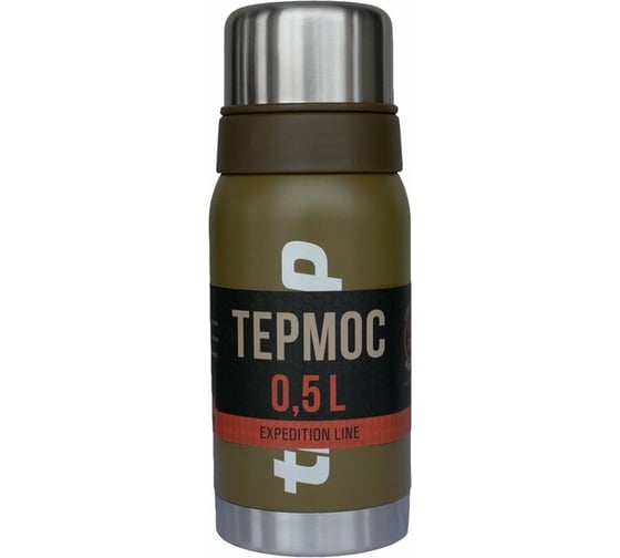 Термос Tramp 0.5 л, оливковый TRC-0301