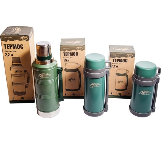 Термос Tramp GreenLine 2.2 л TRC-097