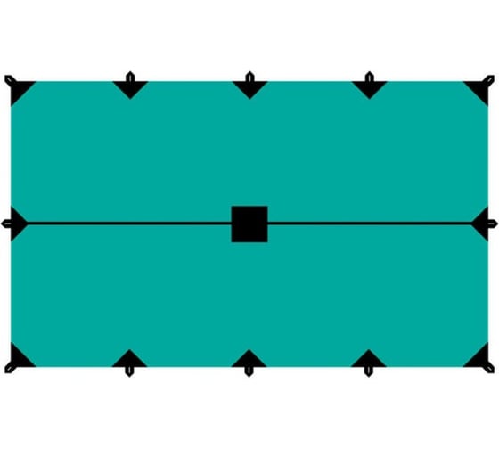 Тент Tramp 4х6м, зеленый TRT-102.04