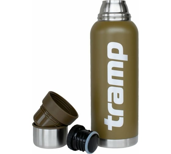 Термос Tramp 1.2 л, оливковый TRC-0281
