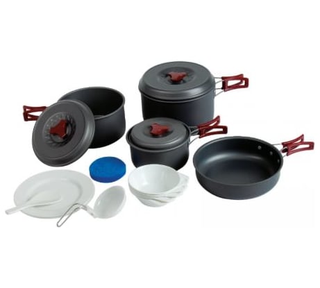 Набор посуды Tramp анодированный алюминий TRC-026
