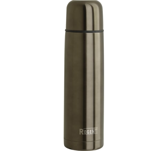 Термос Regent inox BULLET 1.0 л, цветной, в чехле 15543