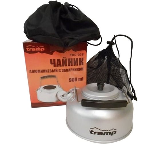 Походный алюминиевый чайник Tramp 0.9л TRC-038