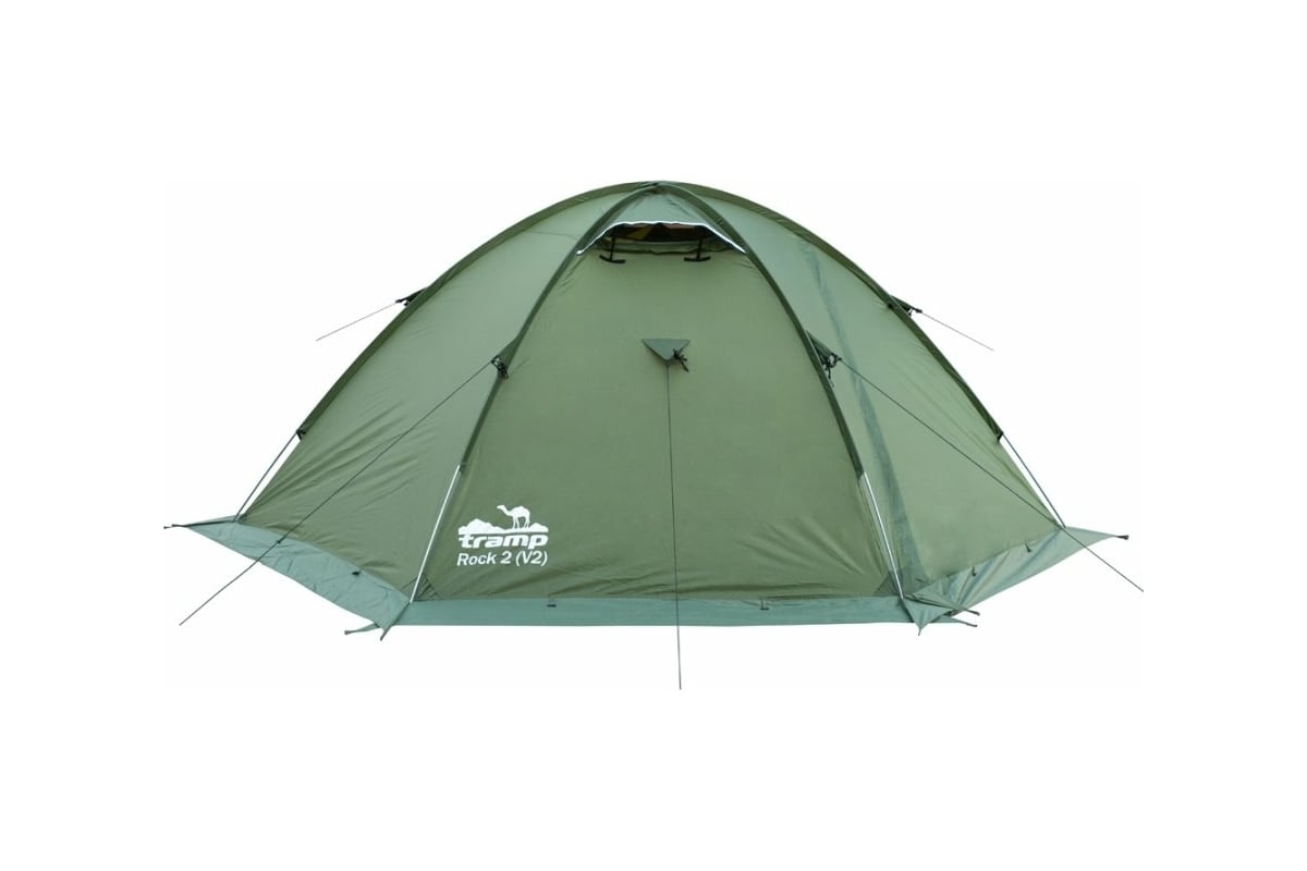 Палатка Tramp Rock 2 V2 зеленый TRT-27 - выгодная цена, отзывы ...