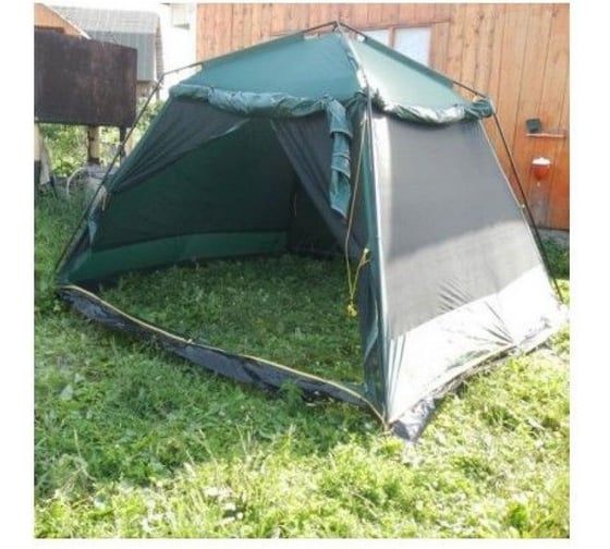 Палатка Tramp Bungalow Lux Green зеленый TRT-85