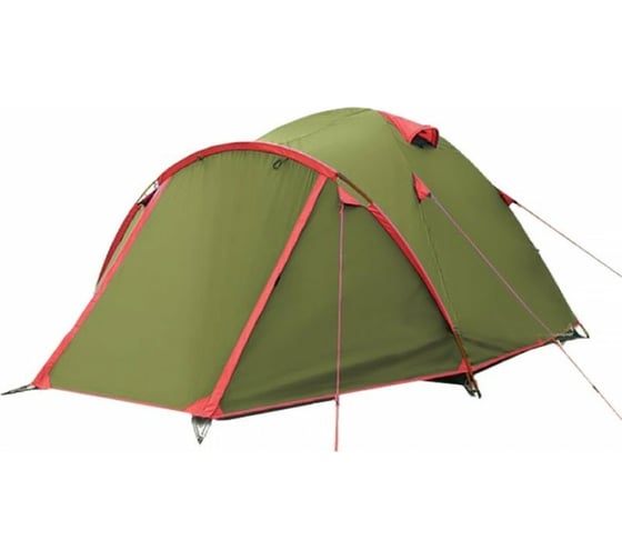 Палатка Tramp Lite Camp 4 зеленый TLT-022.061