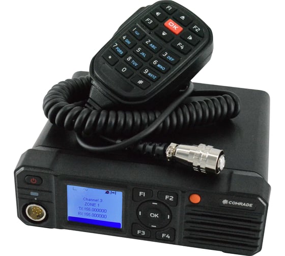 Радиостанция автомобильная Comrade R1050 VHF DMR 372