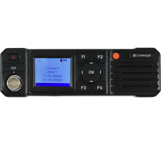 Радиостанция автомобильная Comrade R1050 VHF DMR 372